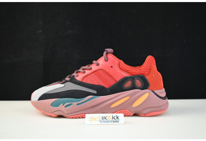 Y**zy boost  700 “hi-res red”  hq6979