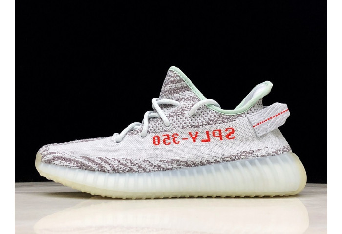 Y**zy boost 350 v2 blue tint b37571