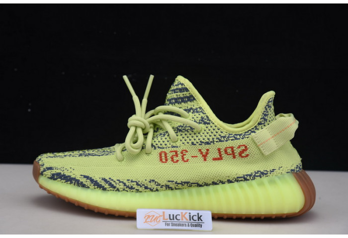 Y**zy boost 350 v2 semi frozen yellow b37572
