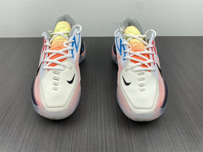 nike air zoom g.t. cut white black  blue cz0176-101