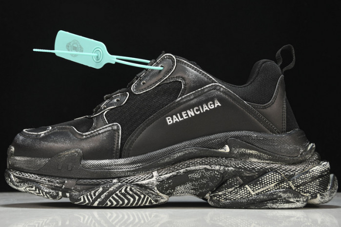balenga triple s black clear sole    btsbcs-021