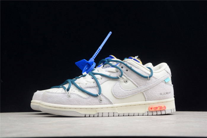 nike dunk low ow lot 16   dj0950-111