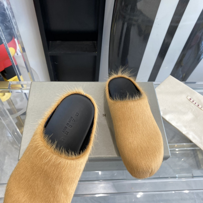 ma slide white fussbett sabot loafers   mar-011