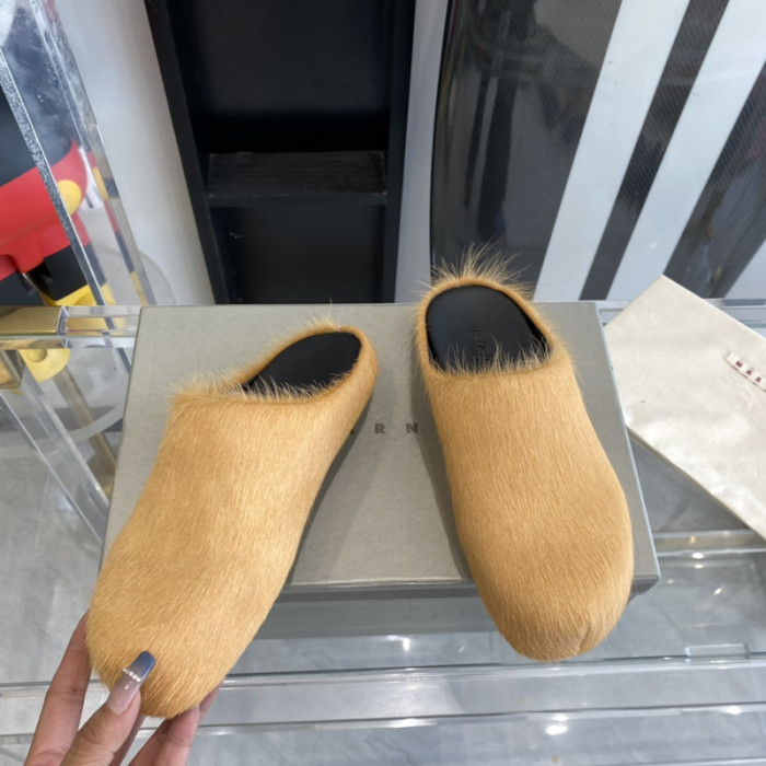ma slide white fussbett sabot loafers   mar-011