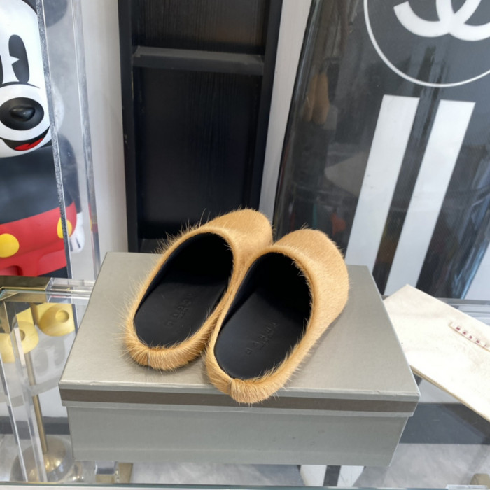 ma slide white fussbett sabot loafers   mar-011