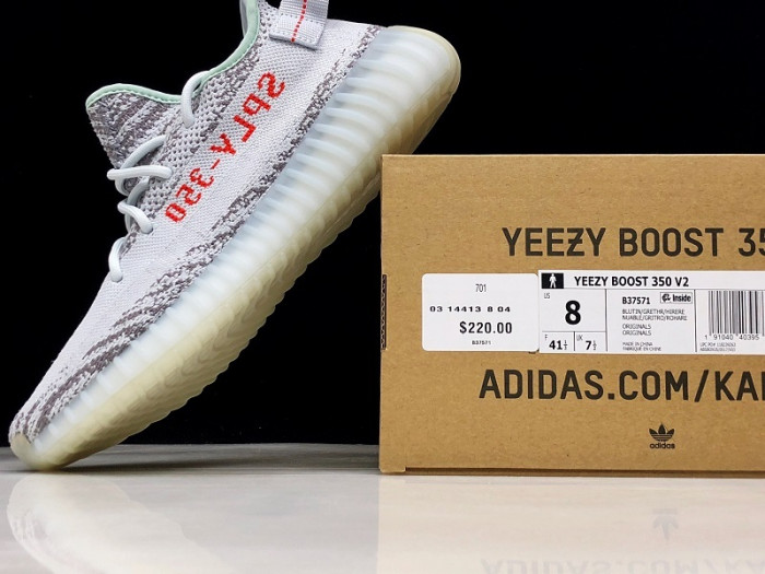 Y**zy boost 350 v2 blue tint b37571