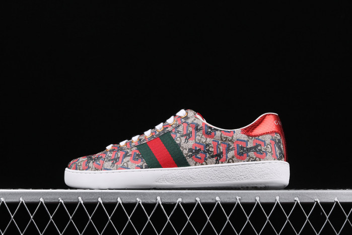 gc ace embroidered low-top