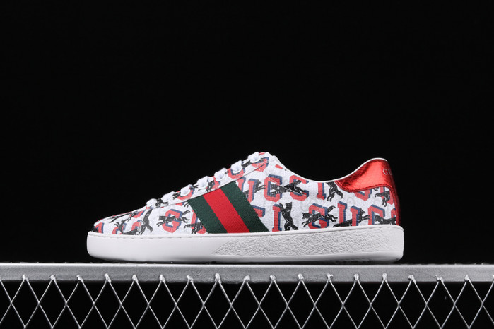 gc ace embroidered low-top dog