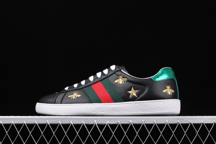 gc ace embroidered low-top blackstar