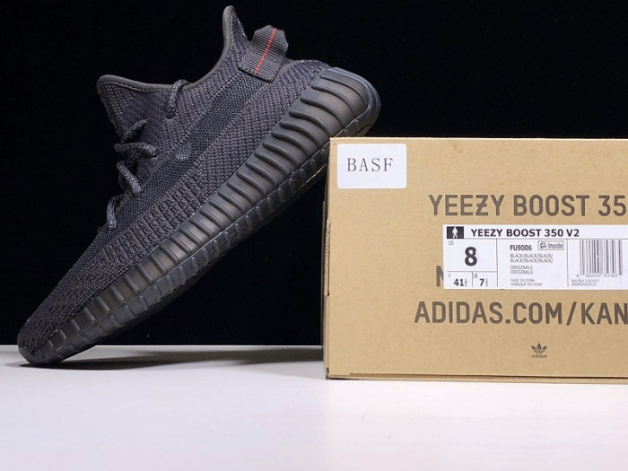 Y**zy boost 350 v2 black (non-reflective) fu9006
