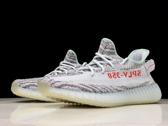 Y**zy boost 350 v2 blue tint b37571