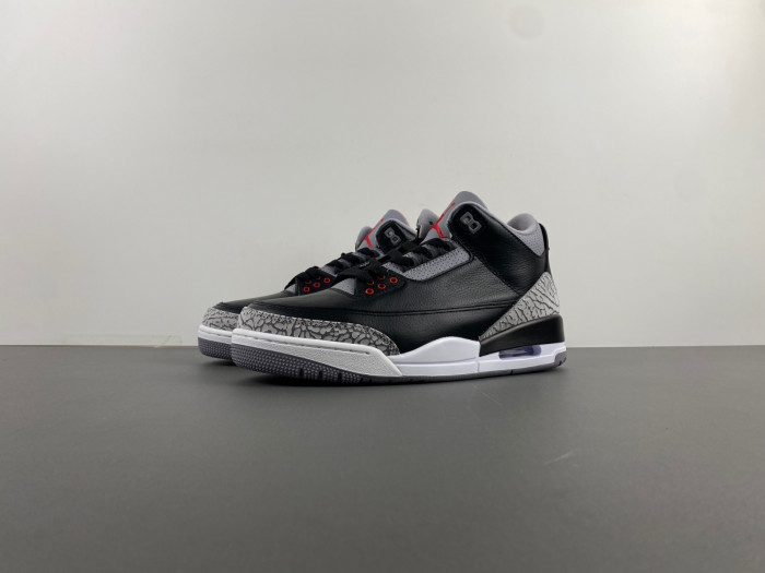 air jordan 3  “black cement”  dn3707-010