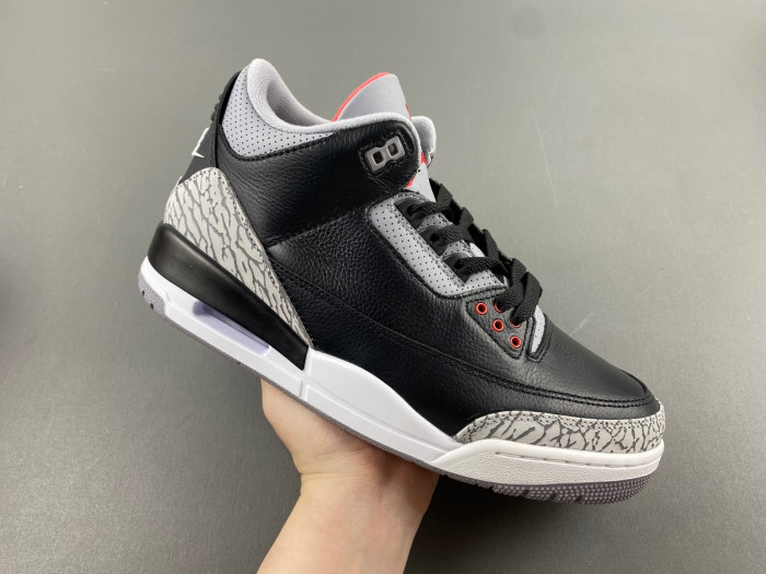 air jordan 3  “black cement”  dn3707-010