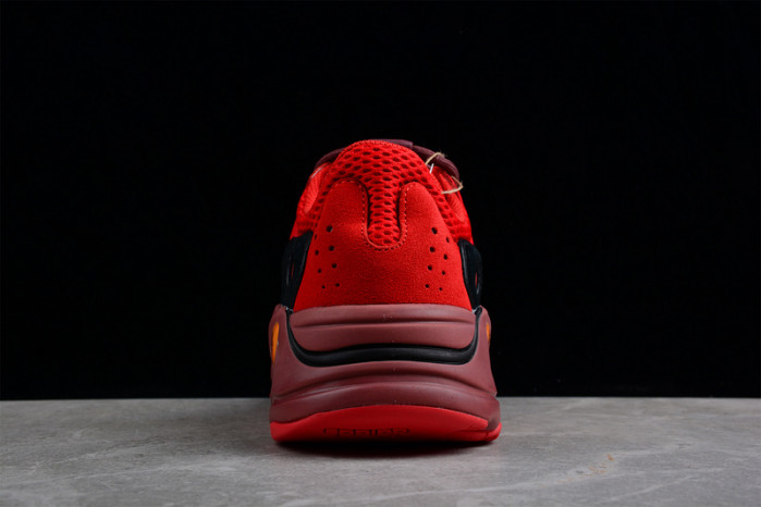 Y**zy boost  700 “hi-res red”  hq6979