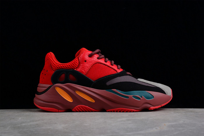 Y**zy boost  700 “hi-res red”  hq6979