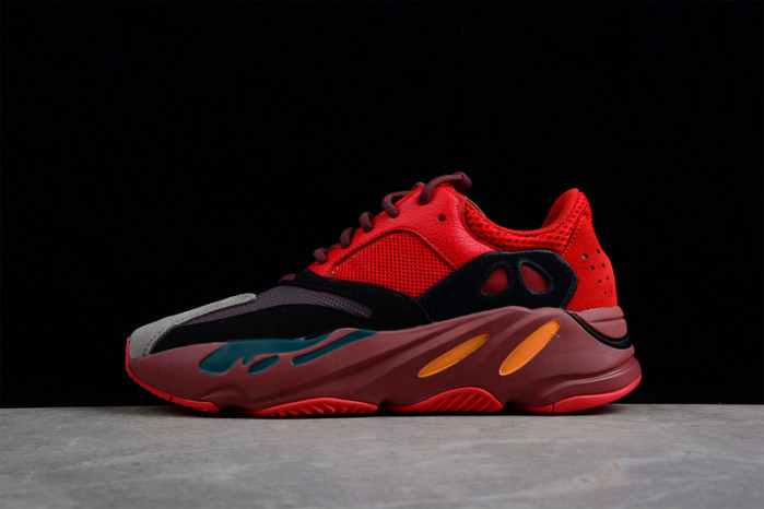 Y**zy boost  700 “hi-res red”  hq6979