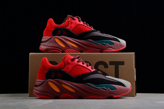 Y**zy boost  700 “hi-res red”  hq6979
