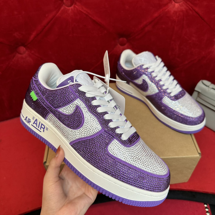 lou vuit sci-fi sneakers& nike air force 1  lvs&naf-007