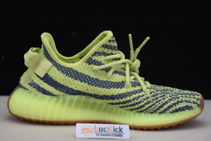 Y**zy boost 350 v2 semi frozen yellow b37572