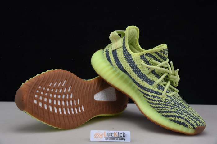 Y**zy boost 350 v2 semi frozen yellow b37572