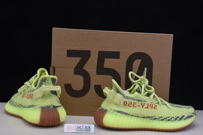 Y**zy boost 350 v2 semi frozen yellow b37572