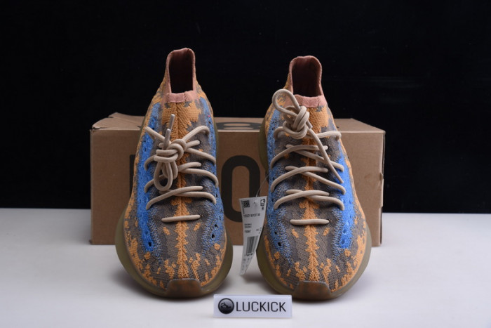 Y**zy boost 380 blue oat reflective fx9847