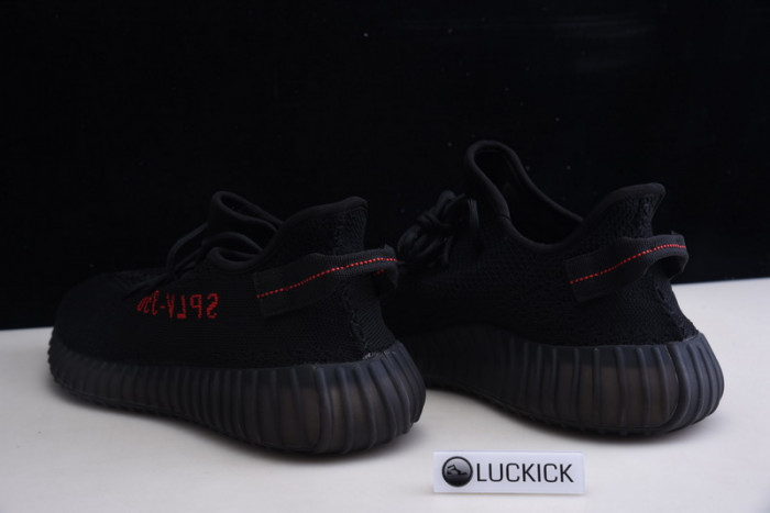 Y**zy boost 350 v2 black red cp9652
