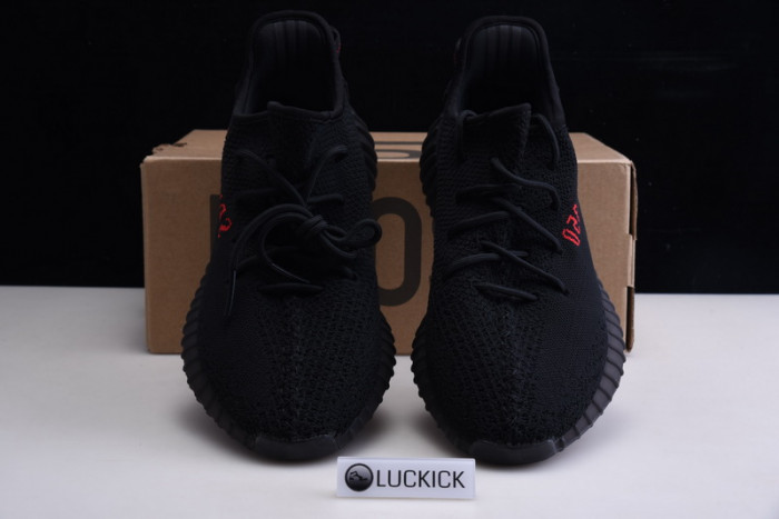 Y**zy boost 350 v2 black red cp9652