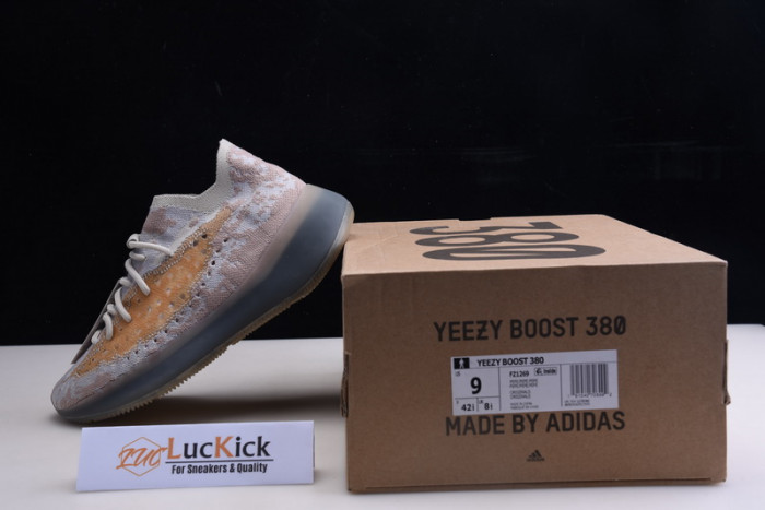 Y**zy boost 380 blue oat reflective fz1269