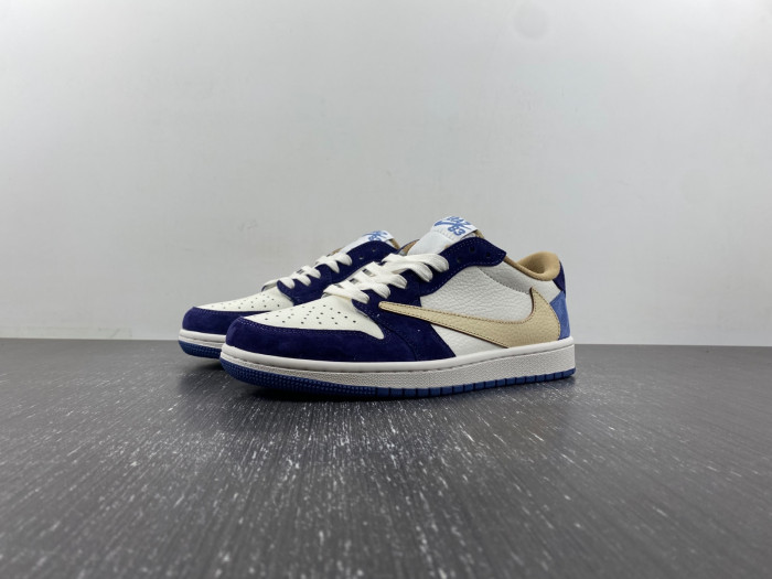 travis scott x air jordan 1 low  dm7866-808