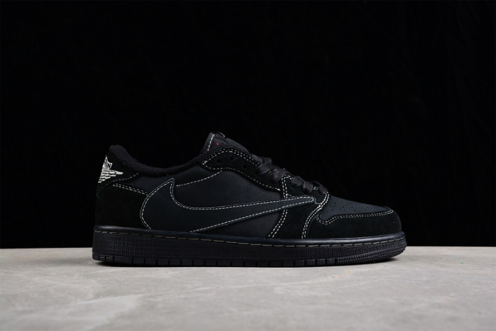 travis scott x air jordan 1 low og “black/phantom”  dm7866-100