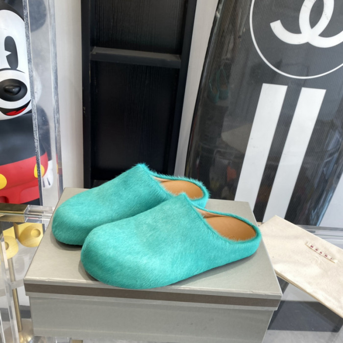 ma slide white fussbett sabot loafers   mar-009