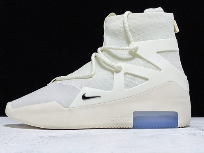 nike air fear of god 1 sail black ar4237-100