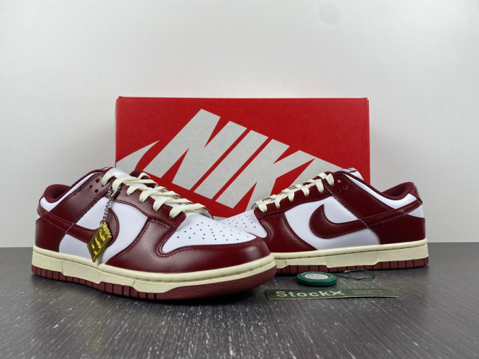 dunk low prm “team red”   j4555-100