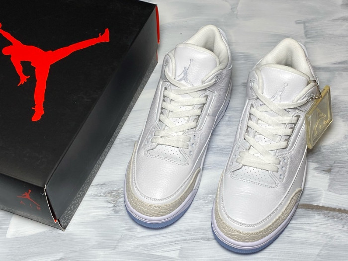 jordan 3 retro pure white  136064-111