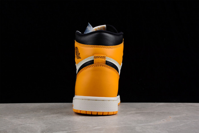 air jordan 1 high og "yellow toe"  555088-711
