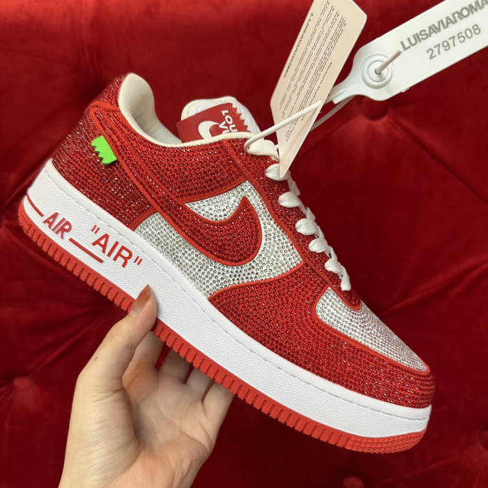 lou vuit sci-fi sneakers& nike air force 1  lvs&naf-006