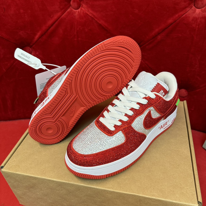 lou vuit sci-fi sneakers& nike air force 1  lvs&naf-006