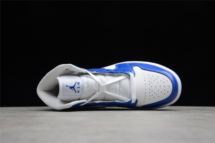 jordan 1 mid kentucky blue  bq6472-104