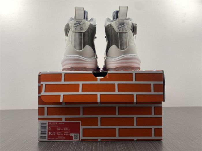 ow x nike air force 1 mid “white”  do6290-100