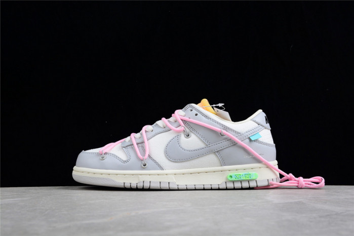 nike dunk low ow lot 9 - dm1602-109