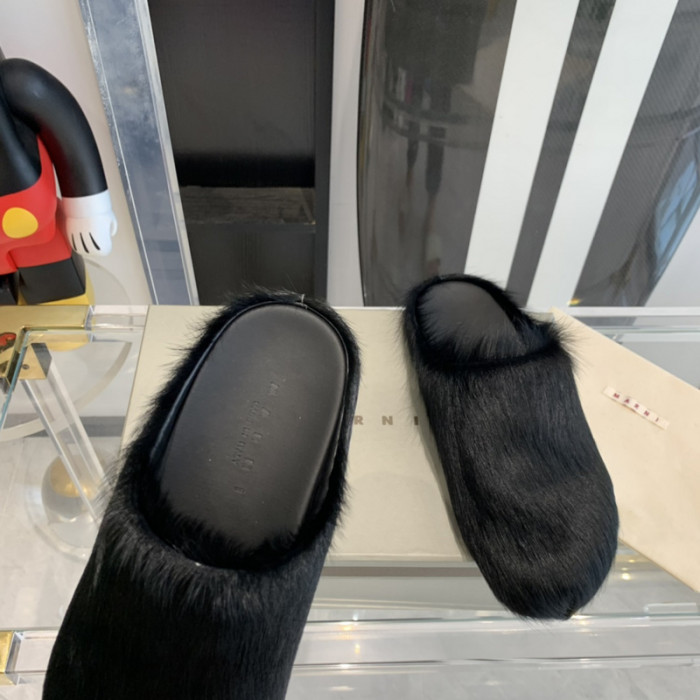 ma slide white fussbett sabot loafers  mar-005
