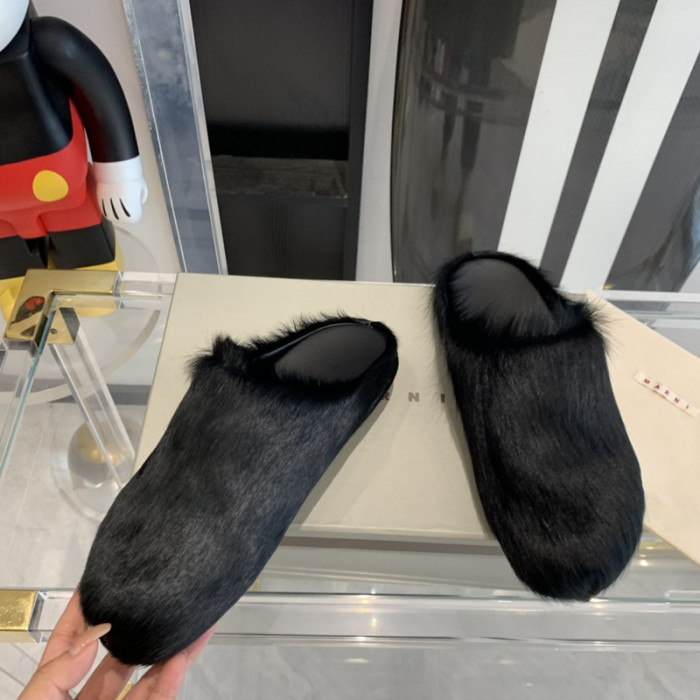 ma slide white fussbett sabot loafers  mar-005