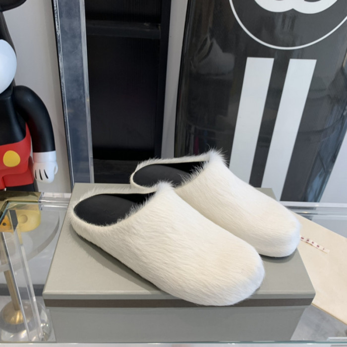 ma slide white fussbett sabot loafers   mar-007