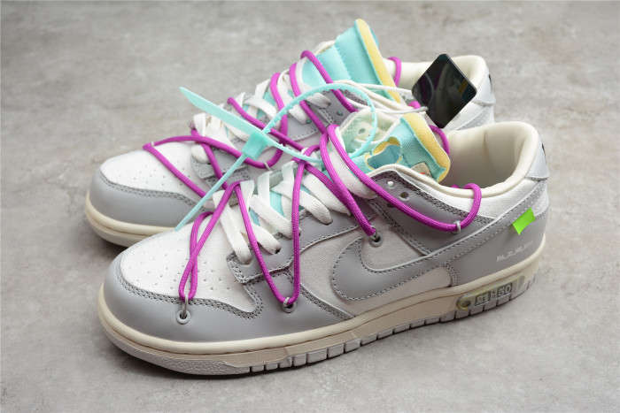 nike dunk low ow lot 21  dm1602-100